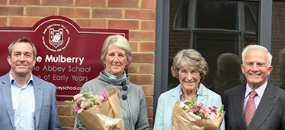 Nursery opening banner